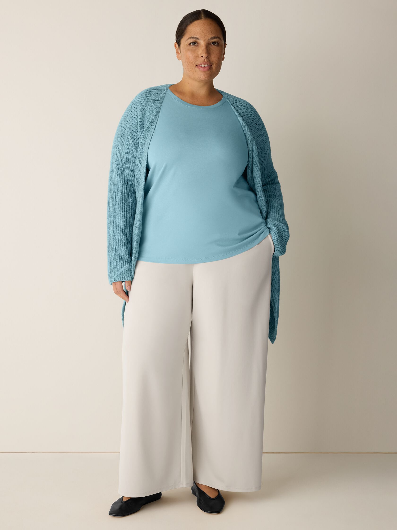 Organic Pima Cotton Jersey Long-Sleeve Tee