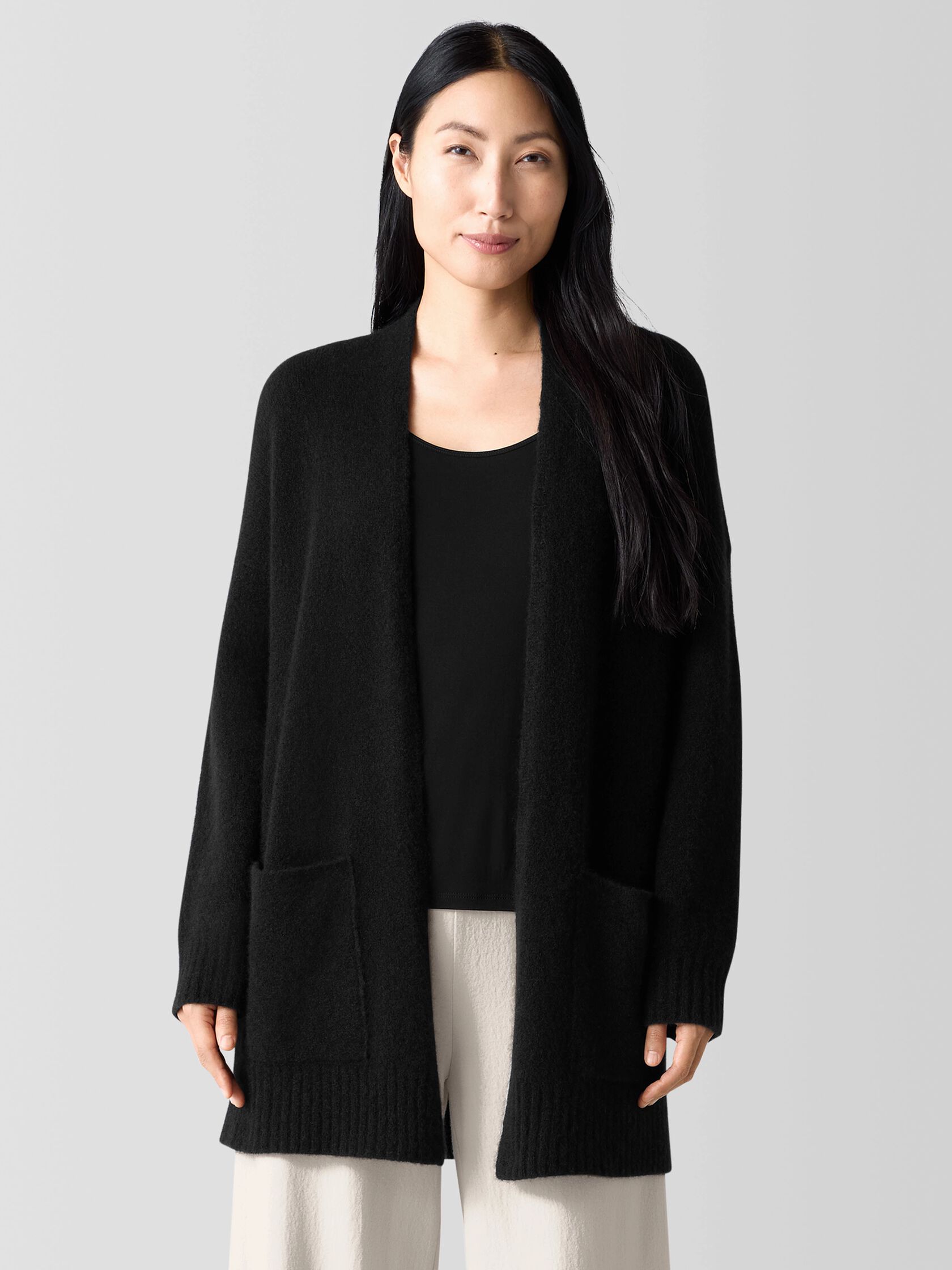 Cashmere Silk Bliss Long Cardigan
