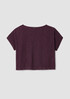 Woven Plissé Dolman Sleeve Top