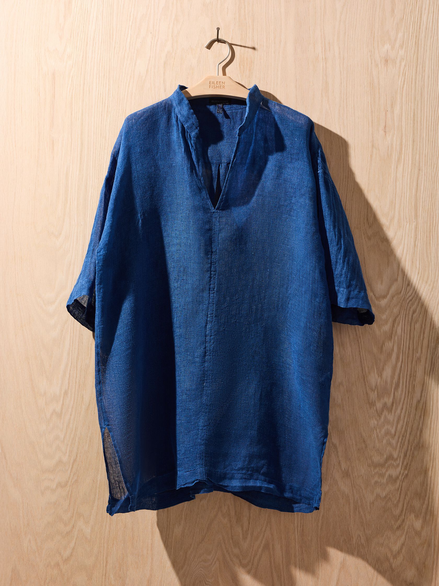 Renew Organic Linen Gauze Shirt, XL