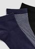 Cotton Ankle Sock 3-Pack