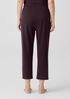 Cozy Organic Cotton Interlock Slouchy Pant