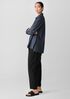 Airy Organic Cotton Twill Classic Collar Shirt