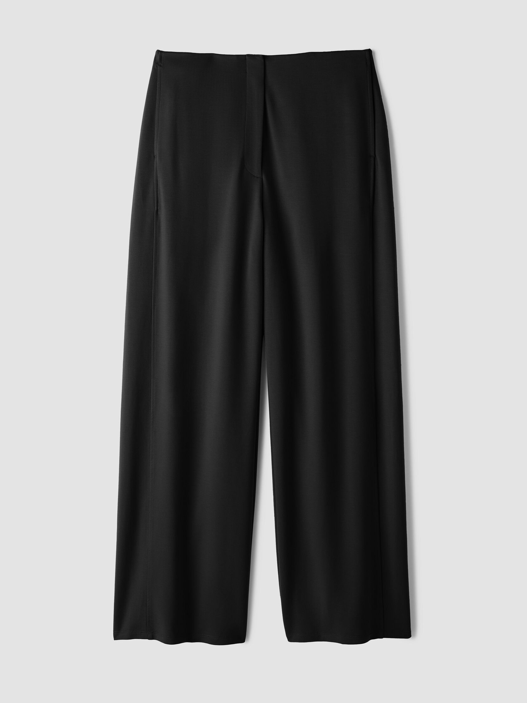 Washable Flex Ponte Wide-Leg Pant