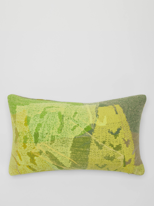 Waste No More Felted Pillow, 12" by 20"