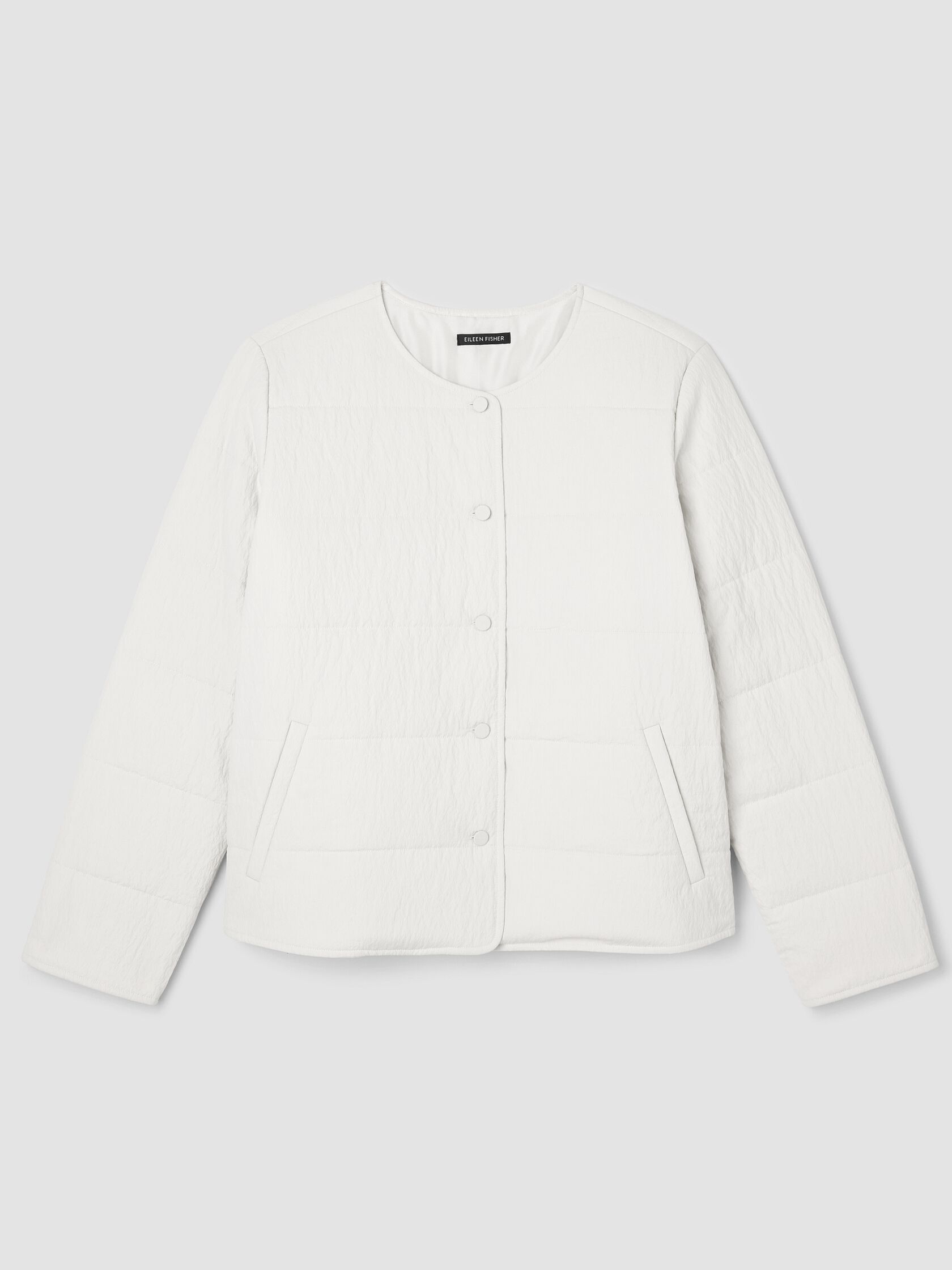 Silk Nylon Quilted Jacket