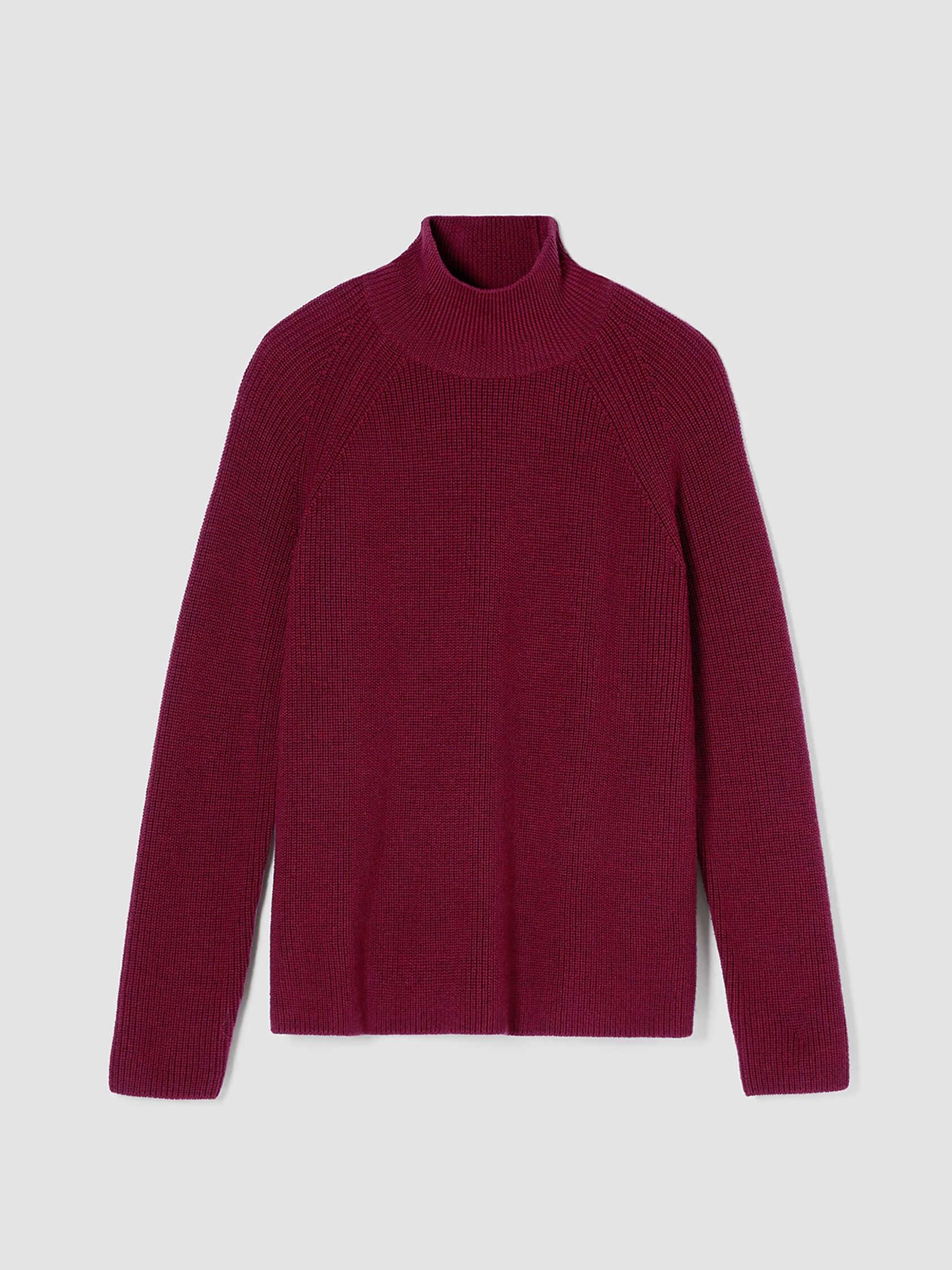 Merino Turtleneck Top in Responsible Wool