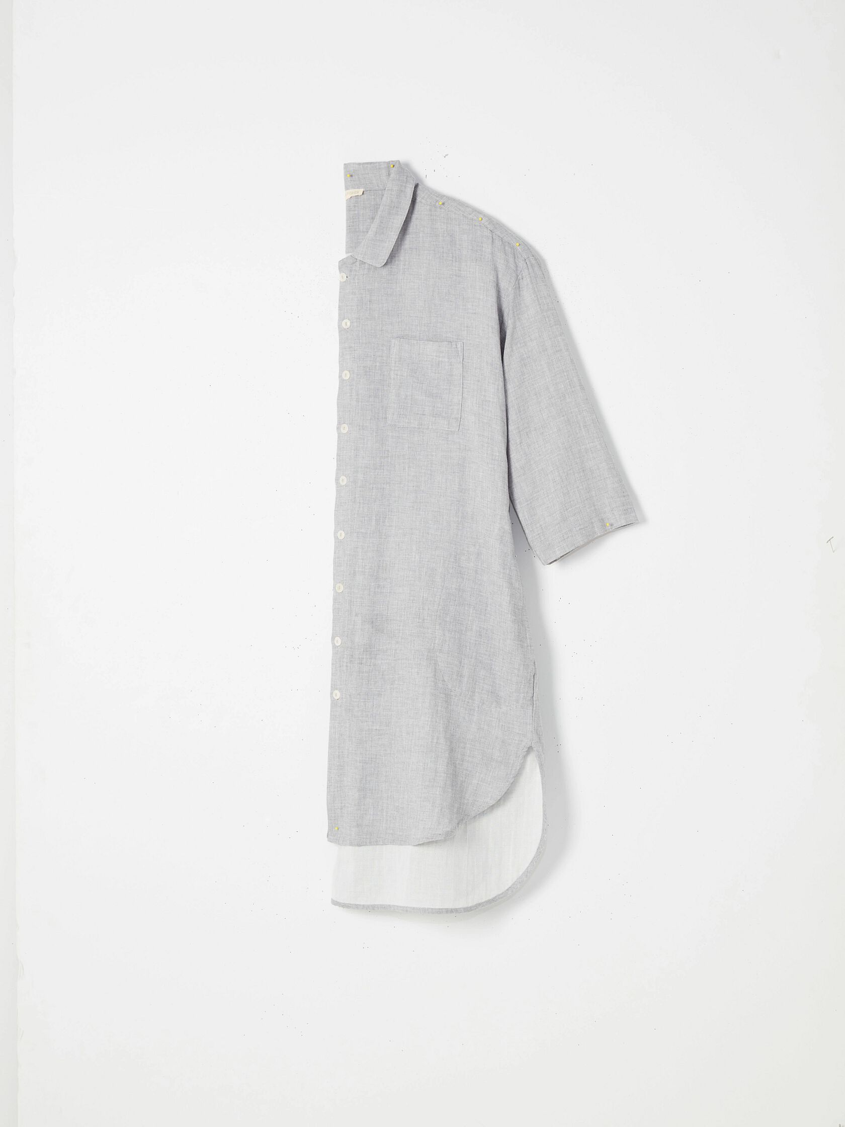 Organic Cotton Doubleweave Shirtdress