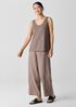Organic Linen Jersey Scoop Neck Tank