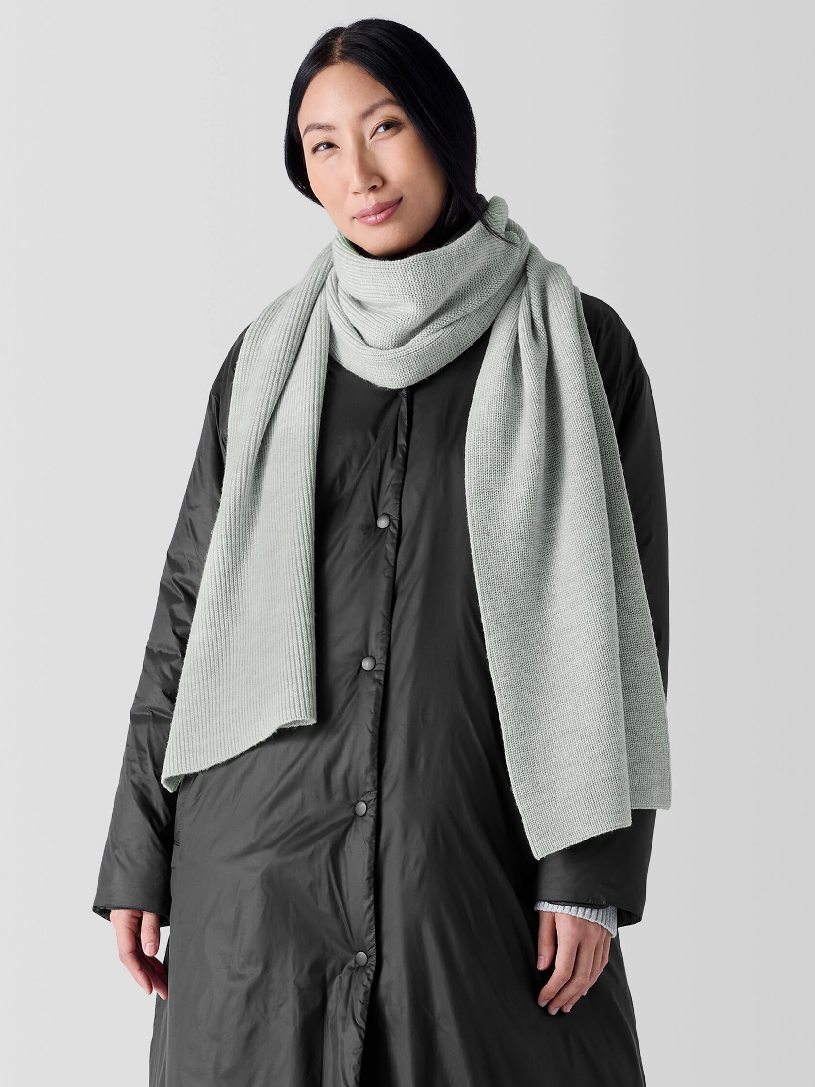 Merino Scarf in Regenerative Wool