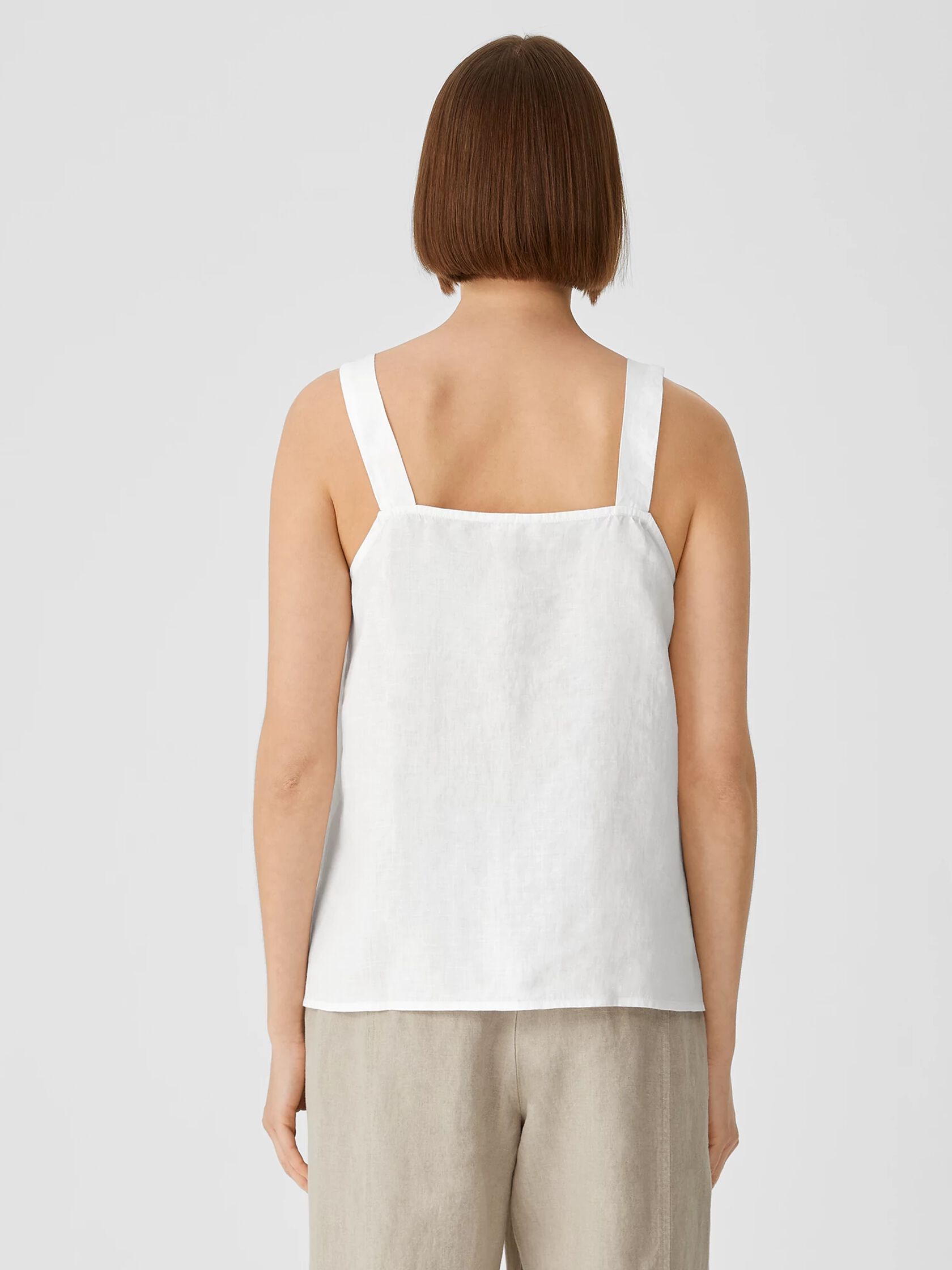 Organic Handkerchief Linen Tank