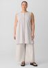 Organic Cotton Pucker Long Vest