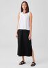 Stretch Jersey Knit Straight Skirt