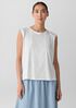 Organic Pima Cotton Jersey Round Neck Tank
