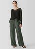 Washed Silk Cargo Pant