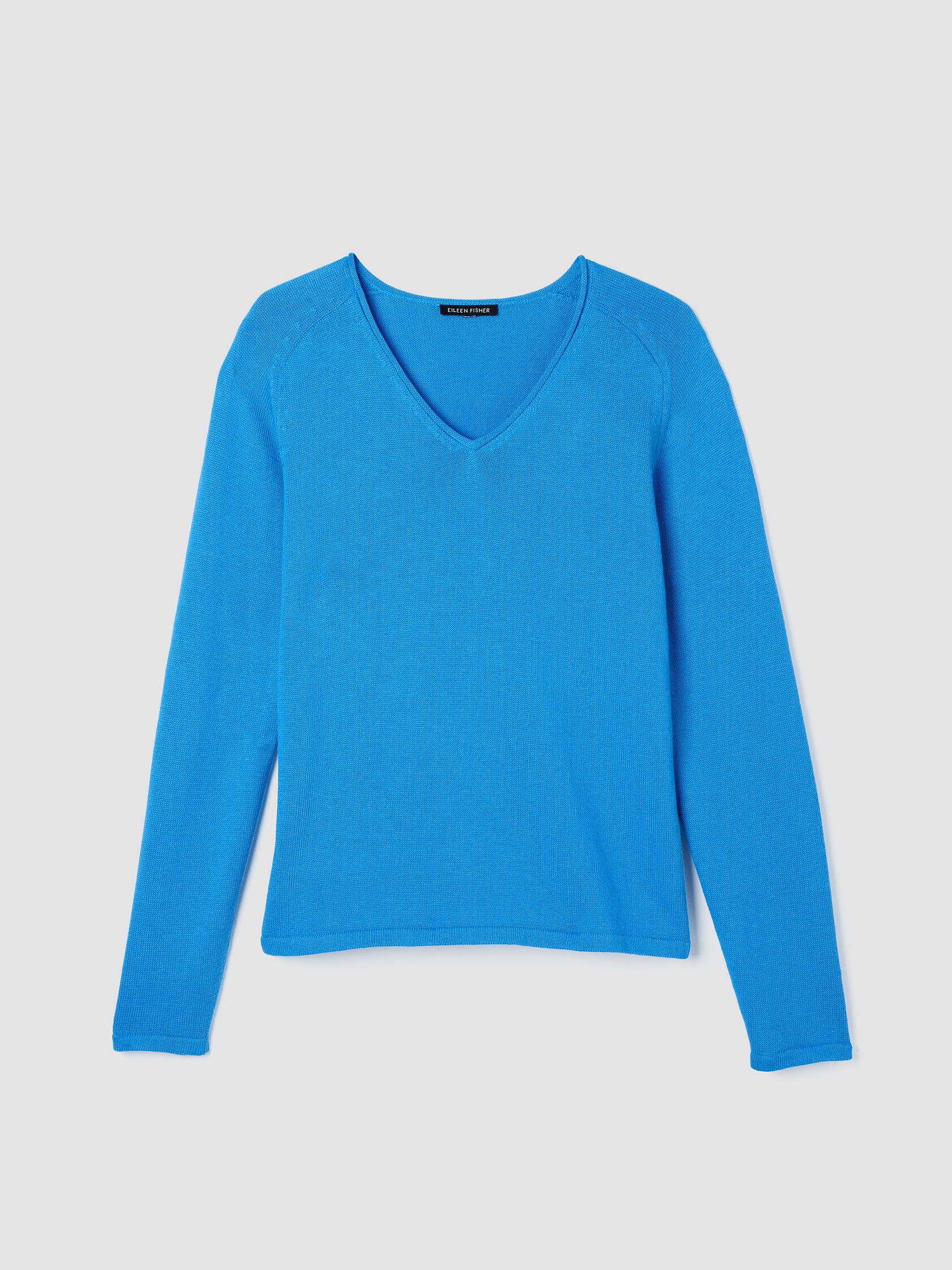 Peruvian Cotton Blend V-Neck Top