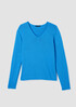 Peruvian Cotton Blend V-Neck Top