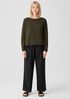 Organic Linen Cotton Jersey Box-Top
