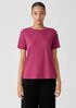 Organic Pima Cotton Jersey Round Neck Tee