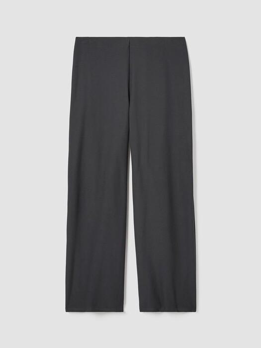 Washable Stretch Crepe Wide-Leg Pant