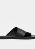 Ty Washed Leather Slide