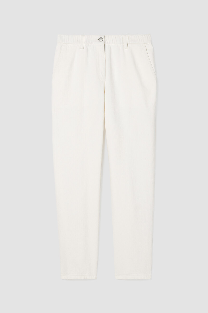 Undyed Utility Organic Cotton Tapered Pant Undyed Utility Organic Cotton Tapered Pant