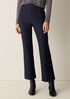 Washable Stretch Crepe Kick Pant