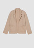 Lightweight Organic Cotton Terry Blazer