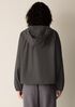 Light Cotton Nylon Hooded Coat