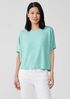 Organic Linen Jersey Round Neck Tee