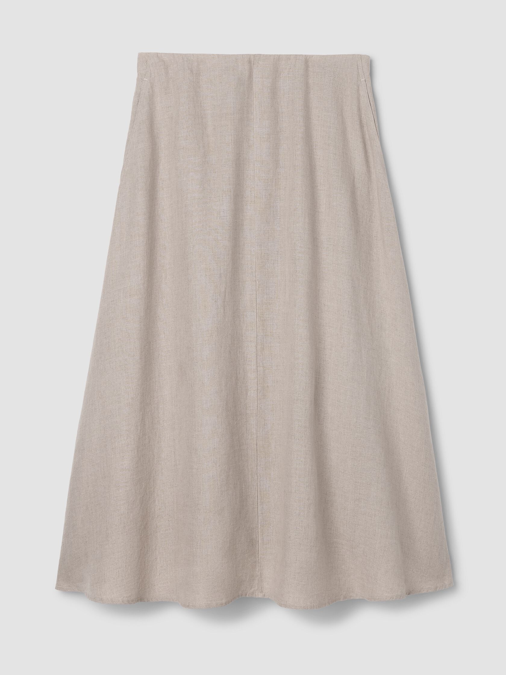 Organic Linen Half-Circle Skirt