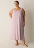 Organic Cotton Rib Tank Sleep Dress