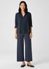 Washable Flex Ponte Wide-Leg Pant