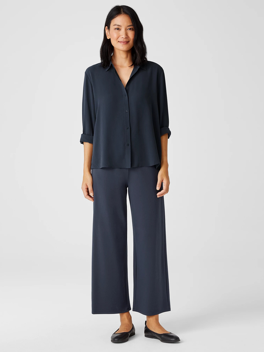 Washable Flex Ponte Wide-Leg Pant