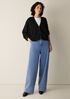 Peruvian Cotton Blend V-Neck Cardigan