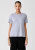 Organic Pima Cotton Jersey Round Neck Tee