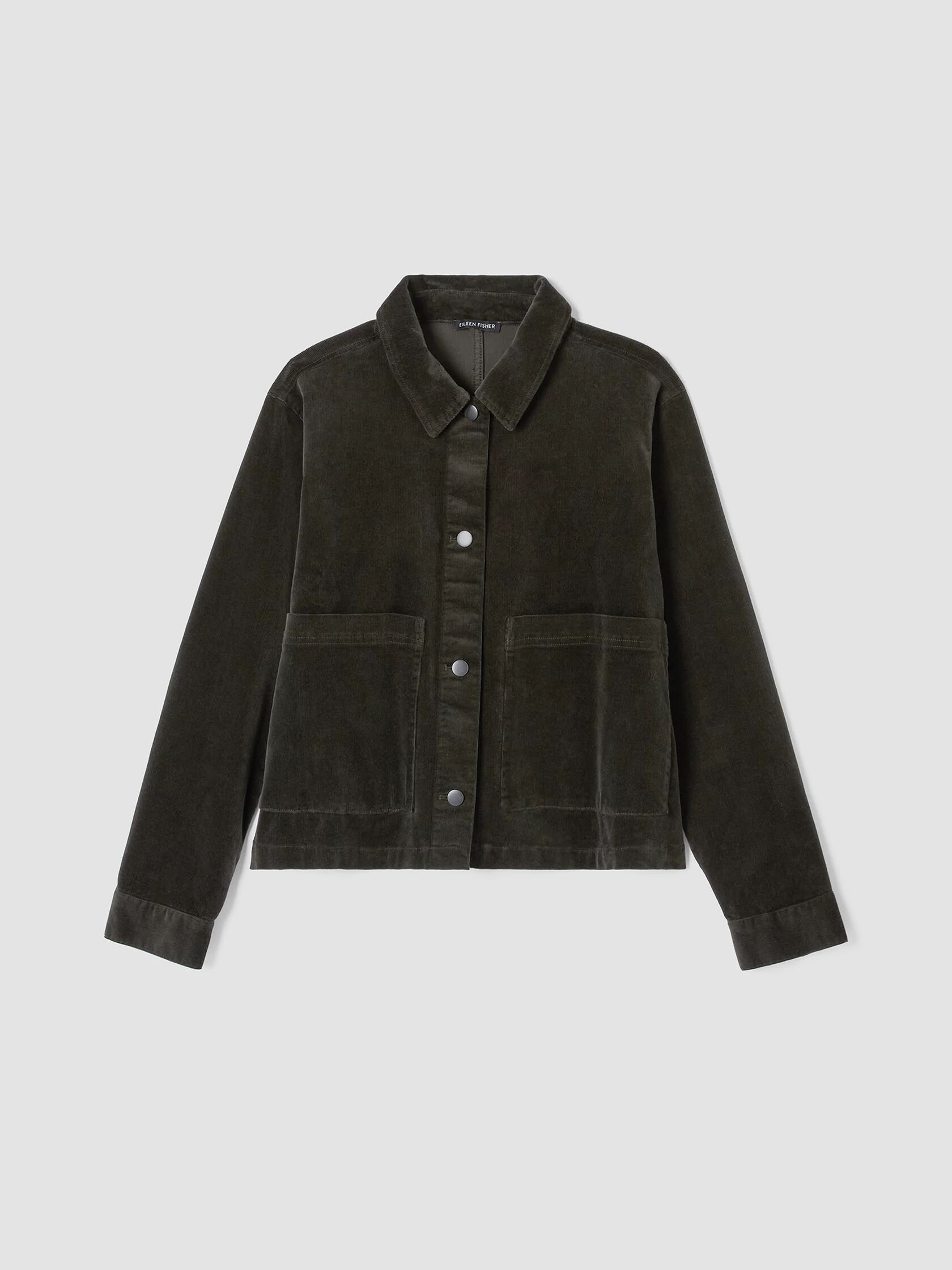 Organic Cotton Stretch Corduroy Jacket