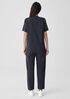 Cotton Hemp Stretch Lantern Jumpsuit