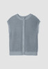Organic Linen Cotton Cord Vest