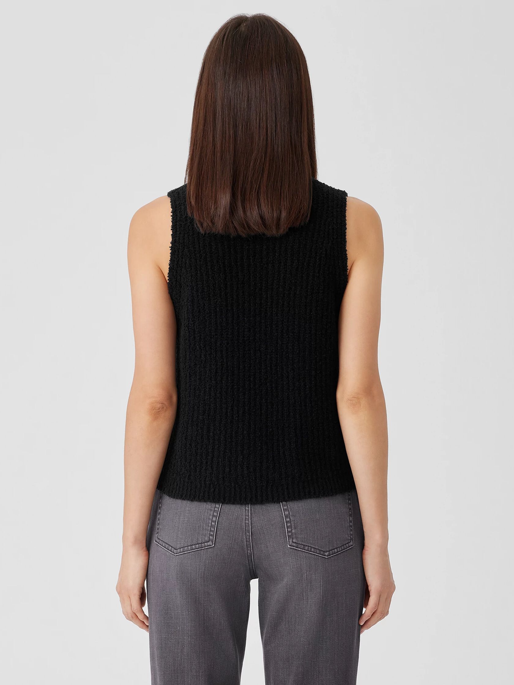 Cotton Fluff Crew Neck Top