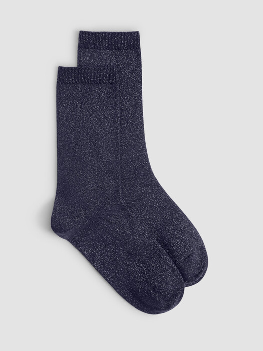 Cozy Cotton Blend Crew Sock