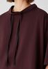 Traceable Organic Cotton Jersey Funnel Neck Box-Top