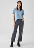 Organic Cotton Stretch Corduroy Straight Pant