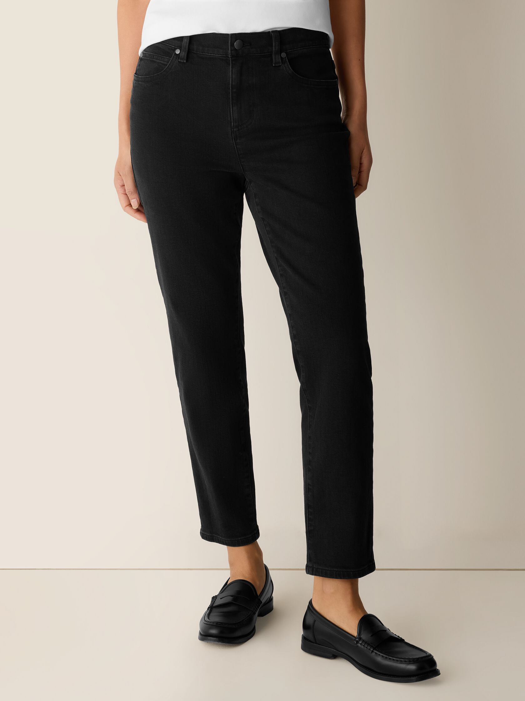 Cotton Stretch Denim Slim Jean