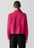 Washed Organic Cotton Poplin Classic Collar Short Shirt