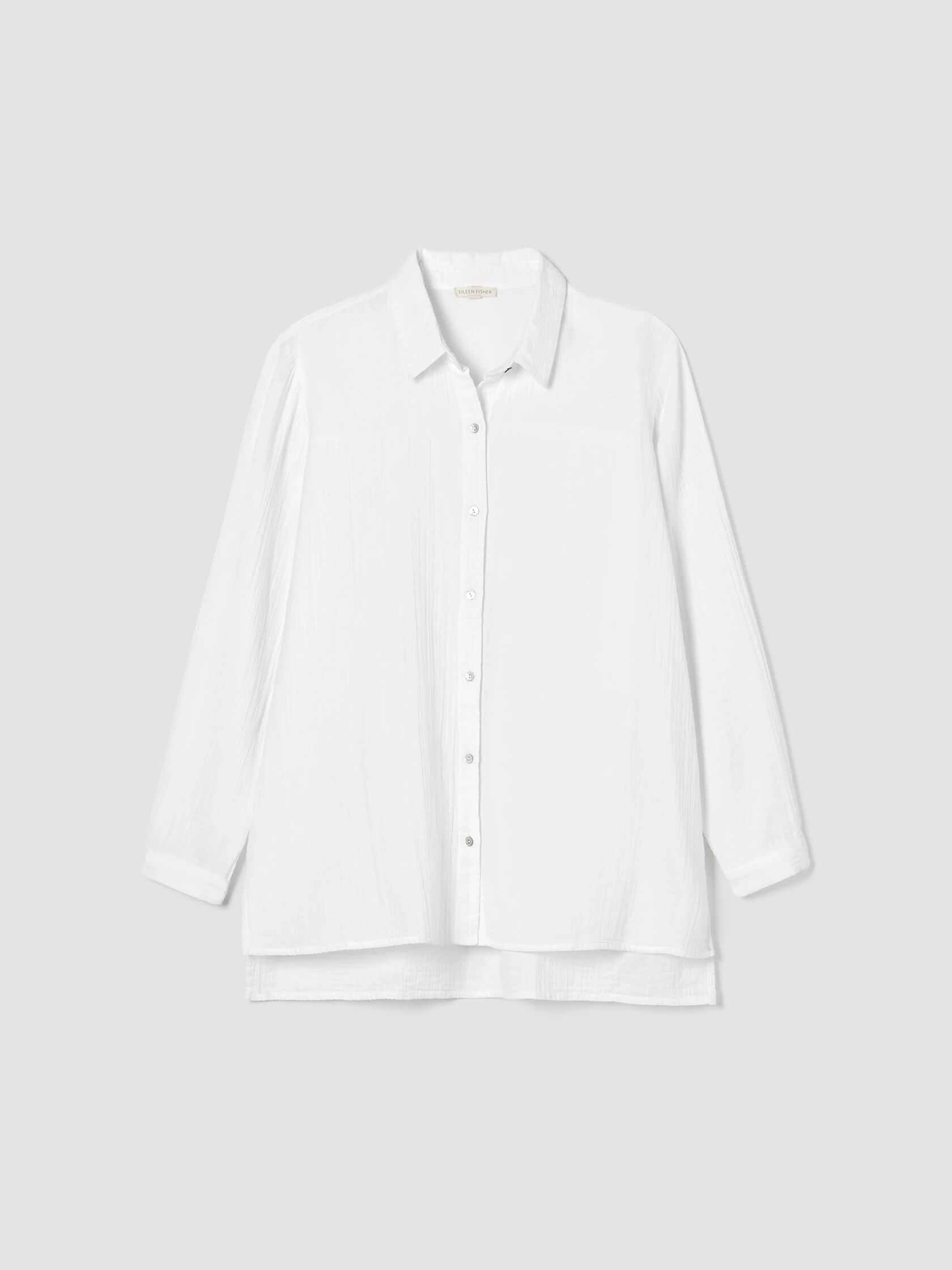 Organic Cotton Ripple Classic Collar Shirt