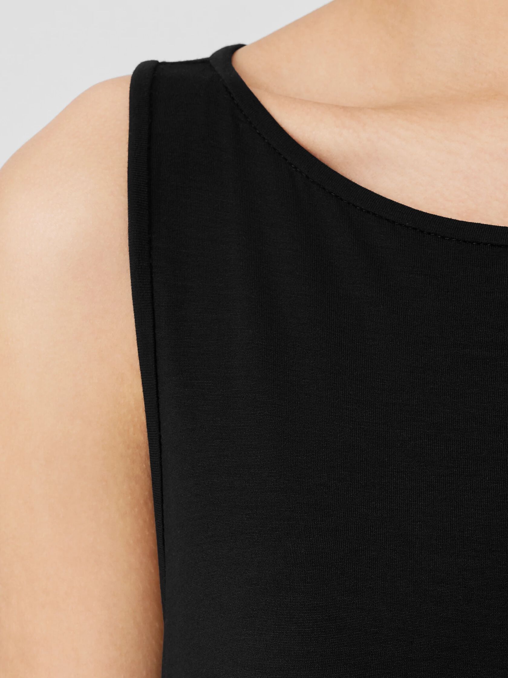 Fine Jersey Bateau Neck Dress