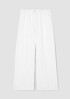 Organic Linen Wide-Leg Trouser Pant