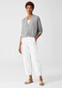 Italian Cashmere Cropped Cardigan