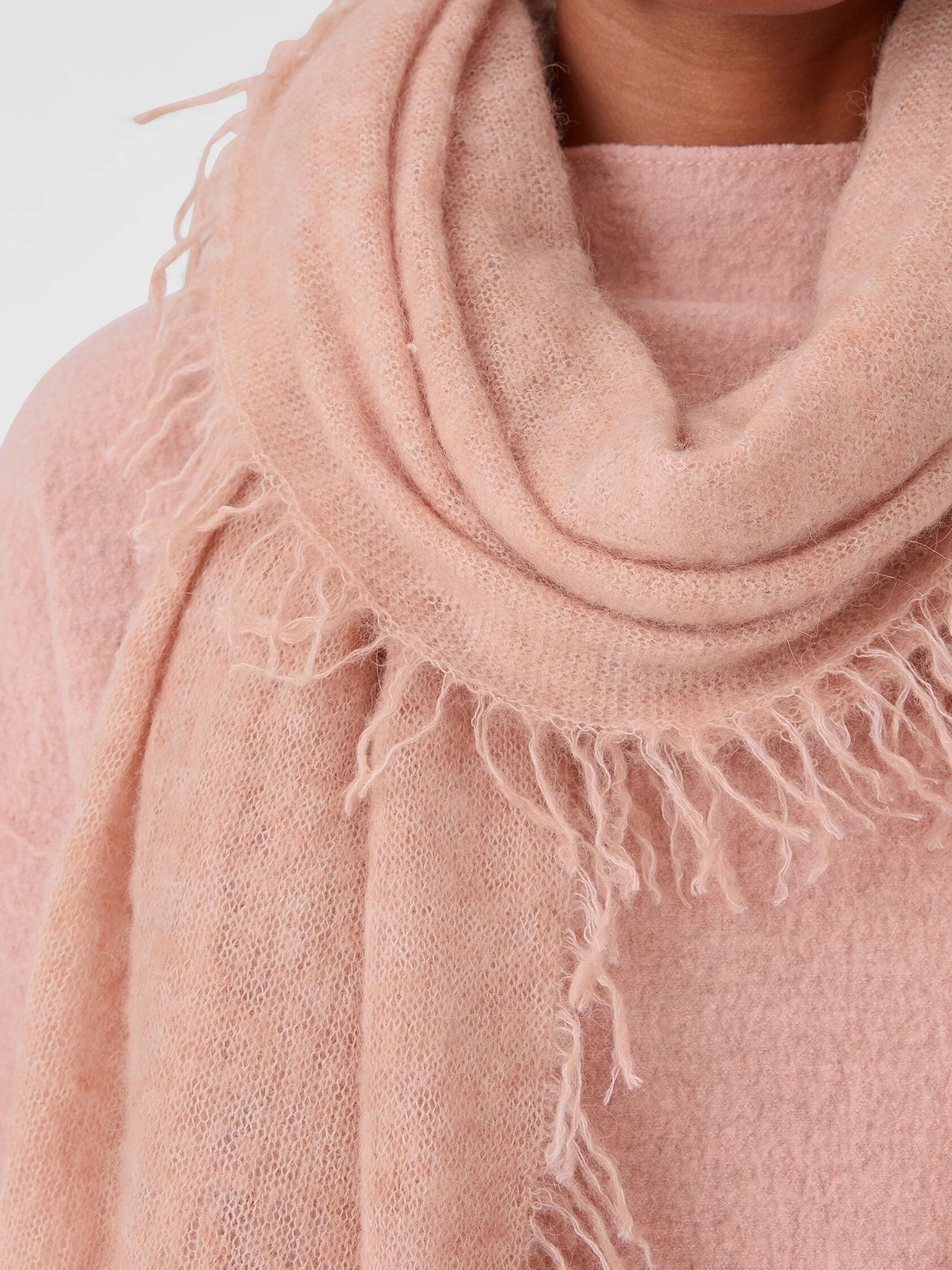 Washed Alpaca Scarf